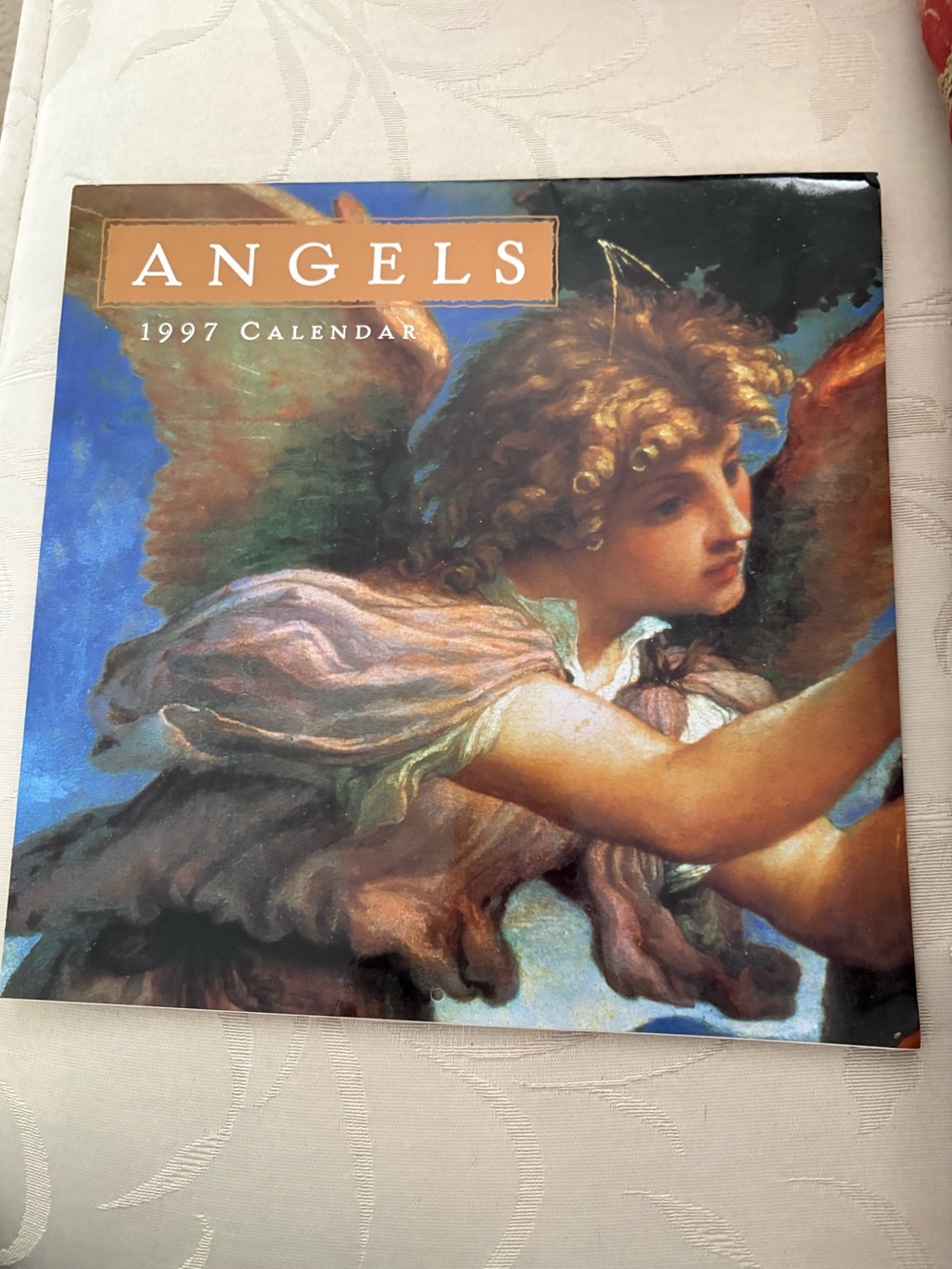 Vintage Abbeville 1997 Angels in Art Wall Calendar
